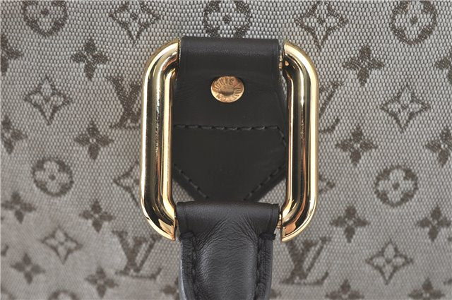 Auth Louis Vuitton Monogram Mini Alma Hout Hand Bag Khaki Beige M92203 LV 5742C