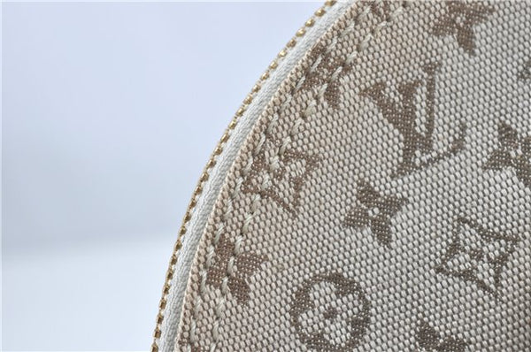 Auth Louis Vuitton Monogram Mini Alma Hout Hand Bag Khaki Beige M92203 LV 5742C