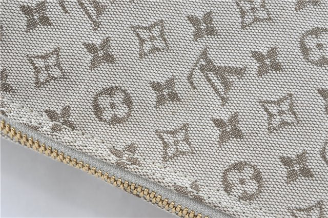 Auth Louis Vuitton Monogram Mini Alma Hout Hand Bag Khaki Beige M92203 LV 5742C