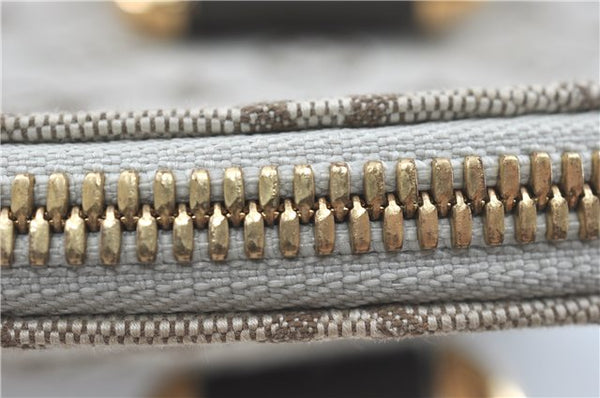 Auth Louis Vuitton Monogram Mini Alma Hout Hand Bag Khaki Beige M92203 LV 5742C