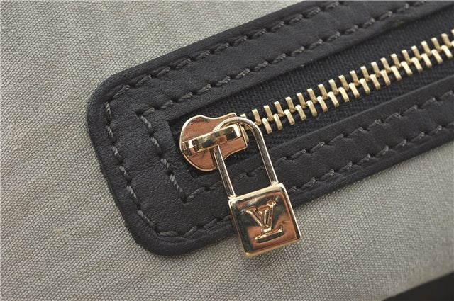 Auth Louis Vuitton Monogram Mini Alma Hout Hand Bag Khaki Beige M92203 LV 5742C