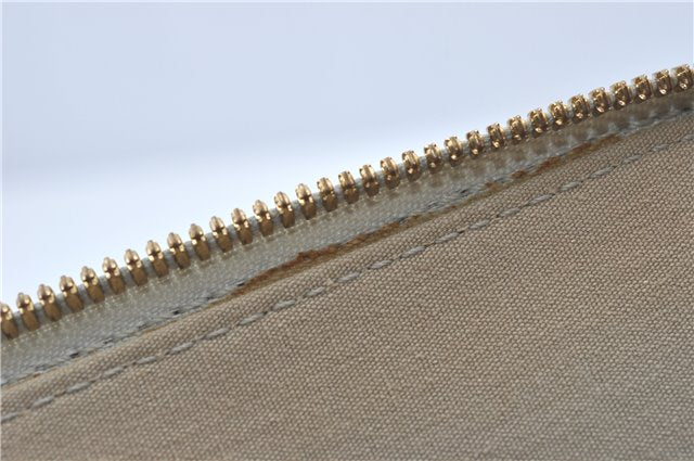 Auth Louis Vuitton Monogram Mini Alma Hout Hand Bag Khaki Beige M92203 LV 5742C