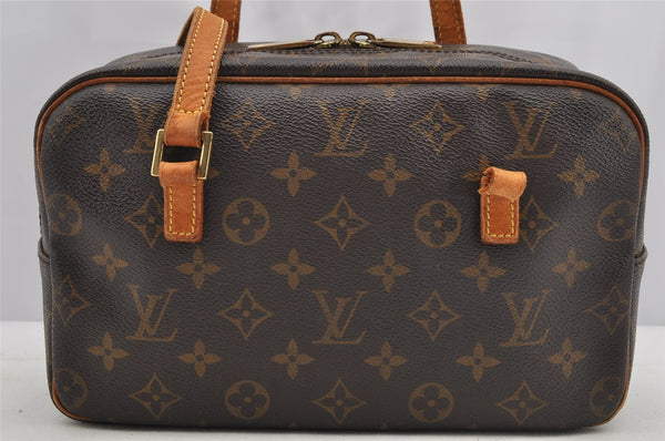 Authentic Louis Vuitton Monogram Cite MM Shoulder Bag M51182 LV Junk 5742I
