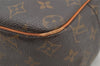 Authentic Louis Vuitton Monogram Cite MM Shoulder Bag M51182 LV Junk 5742I