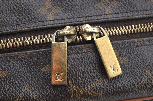 Authentic Louis Vuitton Monogram Cite MM Shoulder Bag M51182 LV Junk 5742I