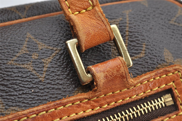 Authentic Louis Vuitton Monogram Cite MM Shoulder Bag M51182 LV Junk 5742I