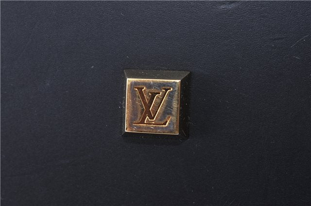 Authentic LOUIS VUITTON Monogram Mini Alma Ron Hand Bag Blue M92205 LV 5744C