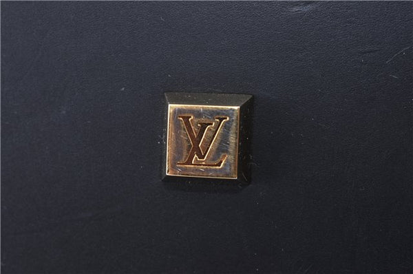 Authentic LOUIS VUITTON Monogram Mini Alma Ron Hand Bag Blue M92205 LV 5744C