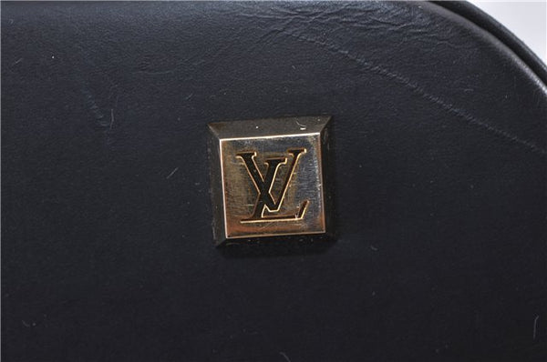 Authentic LOUIS VUITTON Monogram Mini Alma Ron Hand Bag Blue M92205 LV 5744C