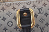 Authentic LOUIS VUITTON Monogram Mini Alma Ron Hand Bag Blue M92205 LV 5744C