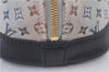 Authentic LOUIS VUITTON Monogram Mini Alma Ron Hand Bag Blue M92205 LV 5744C