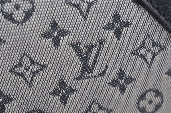 Authentic LOUIS VUITTON Monogram Mini Alma Ron Hand Bag Blue M92205 LV 5744C