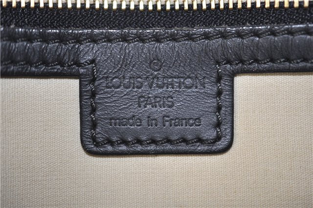 Authentic LOUIS VUITTON Monogram Mini Alma Ron Hand Bag Blue M92205 LV 5744C