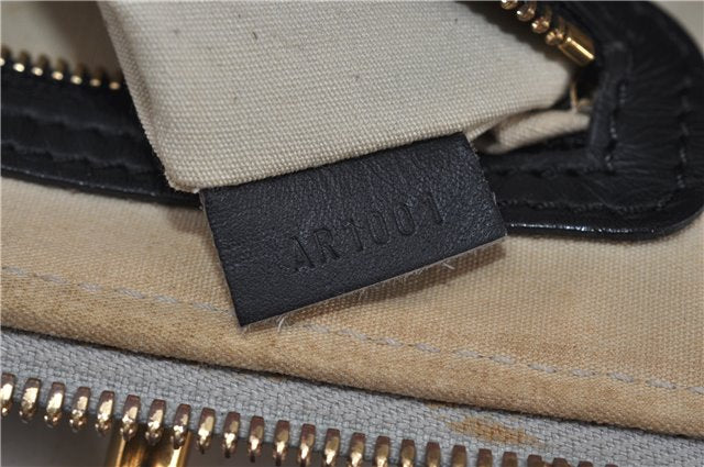 Authentic LOUIS VUITTON Monogram Mini Alma Ron Hand Bag Blue M92205 LV 5744C