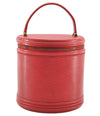 Authentic Louis Vuitton Epi Cannes Red Cosmetic Hand Bag Purse M48037 LV 5744I