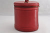 Authentic Louis Vuitton Epi Cannes Red Cosmetic Hand Bag Purse M48037 LV 5744I
