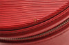 Authentic Louis Vuitton Epi Cannes Red Cosmetic Hand Bag Purse M48037 LV 5744I