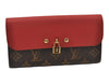 Authentic Louis Vuitton Monogram Portefeuille Venus Long Wallet M61836 LV 5745F