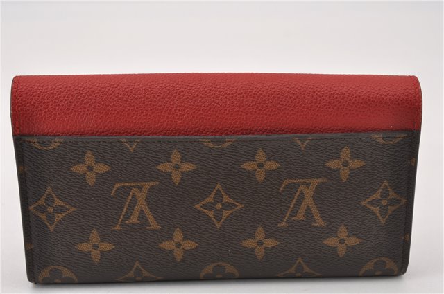 Authentic Louis Vuitton Monogram Portefeuille Venus Long Wallet M61836 LV 5745F