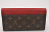 Authentic Louis Vuitton Monogram Portefeuille Venus Long Wallet M61836 LV 5745F