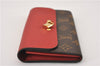 Authentic Louis Vuitton Monogram Portefeuille Venus Long Wallet M61836 LV 5745F