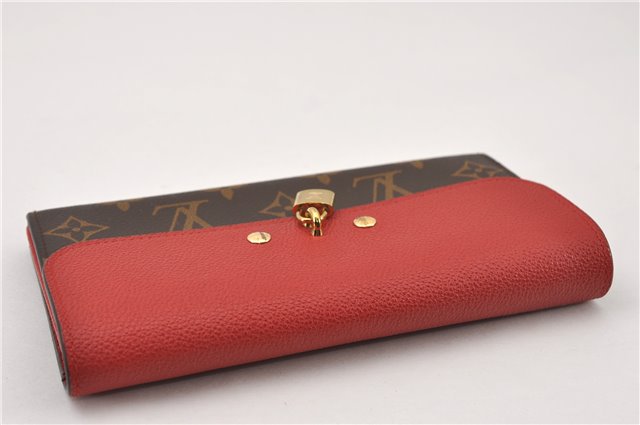 Authentic Louis Vuitton Monogram Portefeuille Venus Long Wallet M61836 LV 5745F