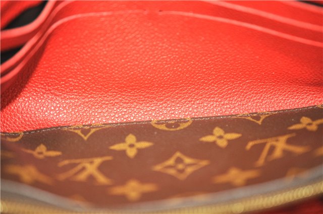 Authentic Louis Vuitton Monogram Portefeuille Venus Long Wallet M61836 LV 5745F