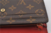 Authentic Louis Vuitton Monogram Portefeuille Venus Long Wallet M61836 LV 5745F