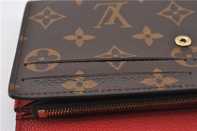 Authentic Louis Vuitton Monogram Portefeuille Venus Long Wallet M61836 LV 5745F