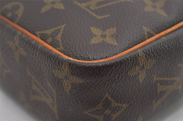 Authentic Louis Vuitton Monogram Compiegne 23 Clutch Hand Bag M51847 LV 5745I