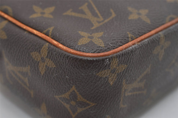 Authentic Louis Vuitton Monogram Compiegne 23 Clutch Hand Bag M51847 LV 5745I