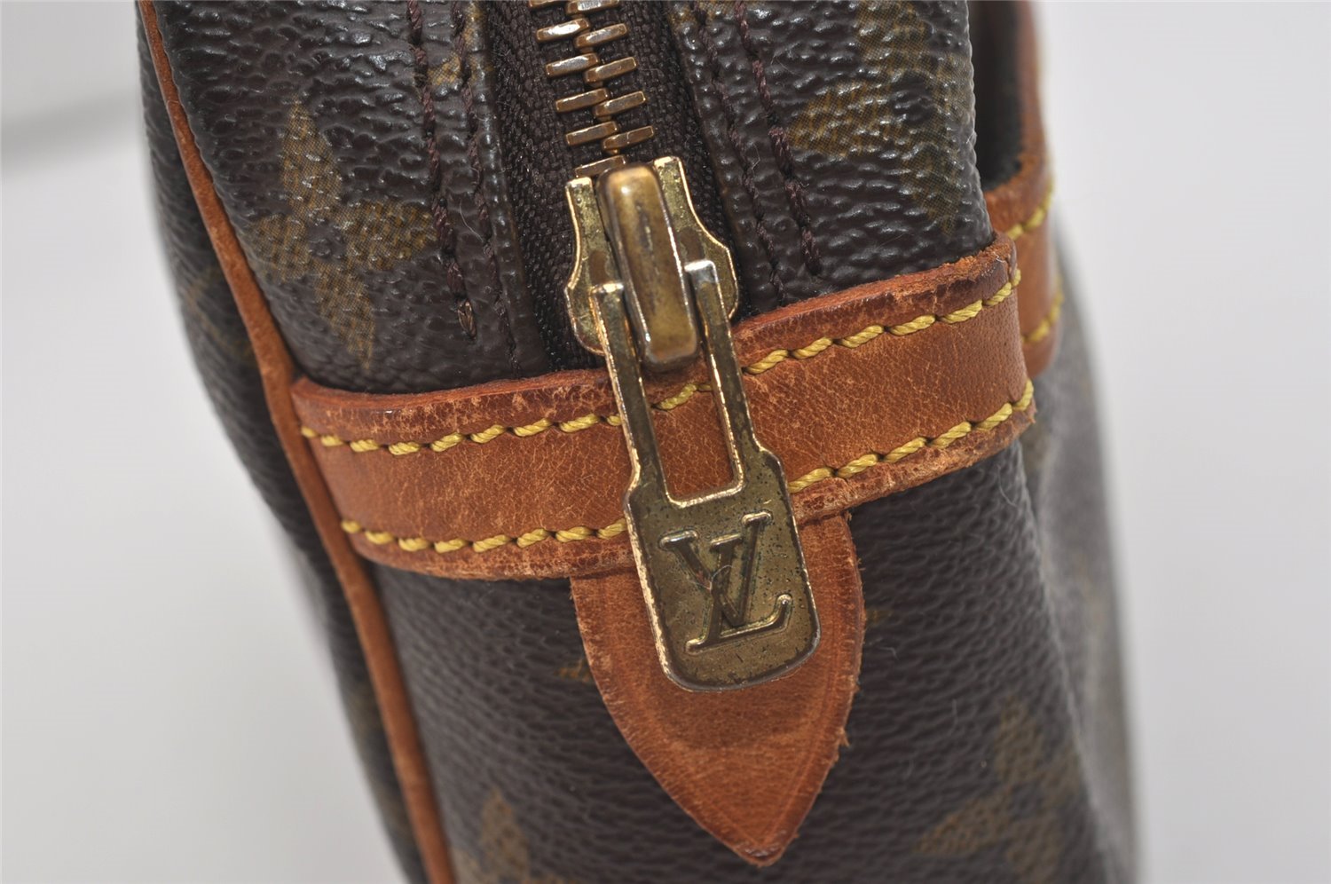 Authentic Louis Vuitton Monogram Compiegne 23 Clutch Hand Bag M51847 LV 5745I