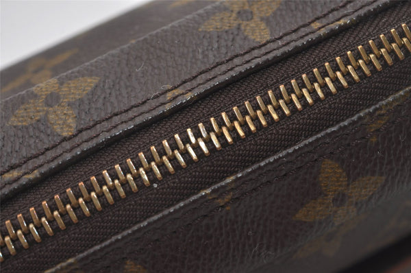 Authentic Louis Vuitton Monogram Compiegne 23 Clutch Hand Bag M51847 LV 5745I