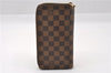 Authentic Louis Vuitton Damier Zippy Organizer Long Wallet Purse N60003 LV 5746F