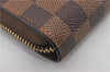 Authentic Louis Vuitton Damier Zippy Organizer Long Wallet Purse N60003 LV 5746F