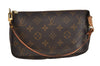 Authentic Louis Vuitton Monogram Pochette Accessoires Pouch M51980 LV 5746I