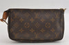 Authentic Louis Vuitton Monogram Pochette Accessoires Pouch M51980 LV 5746I