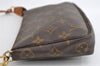 Authentic Louis Vuitton Monogram Pochette Accessoires Pouch M51980 LV 5746I