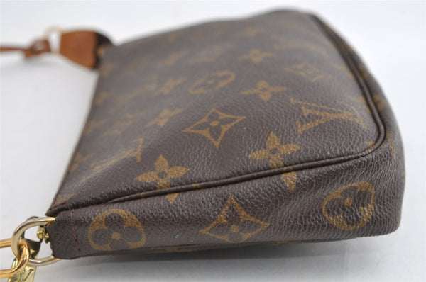 Authentic Louis Vuitton Monogram Pochette Accessoires Pouch M51980 LV 5746I