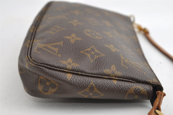 Authentic Louis Vuitton Monogram Pochette Accessoires Pouch M51980 LV 5746I