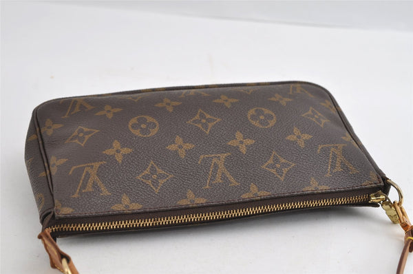 Authentic Louis Vuitton Monogram Pochette Accessoires Pouch M51980 LV 5746I