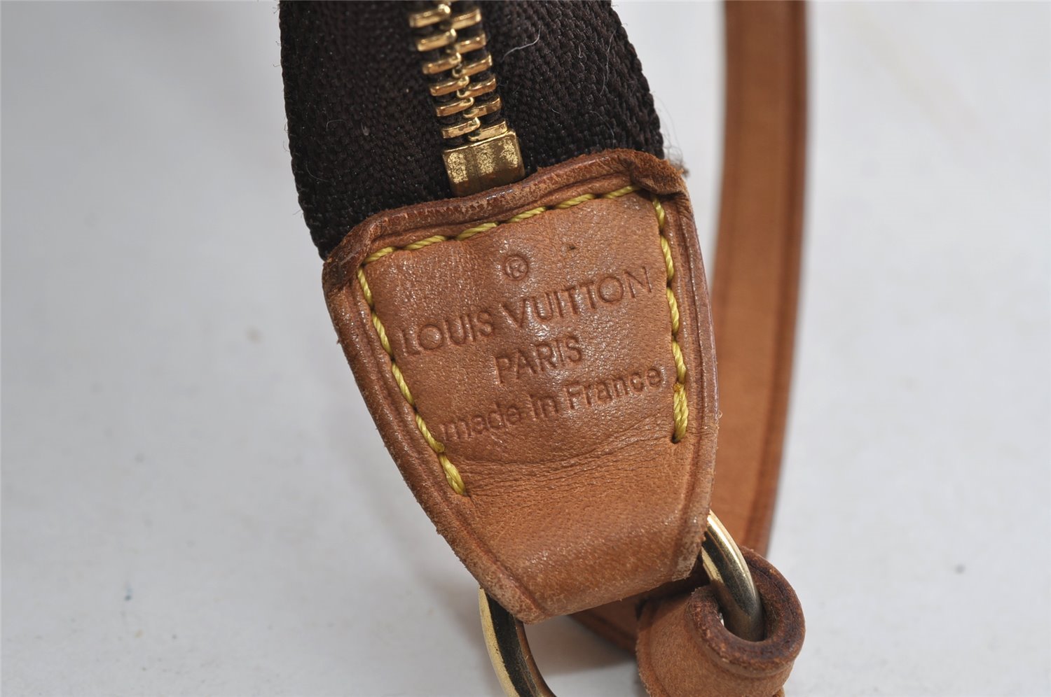 Authentic Louis Vuitton Monogram Pochette Accessoires Pouch M51980 LV 5746I