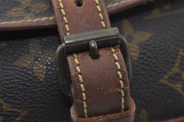 Authentic Louis Vuitton Monogram Saumur 30 Shoulder Cross Bag M42256 LV 5747I