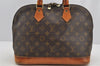 Authentic Louis Vuitton Monogram Alma Hand Bag Purse M51130 LV 5748I