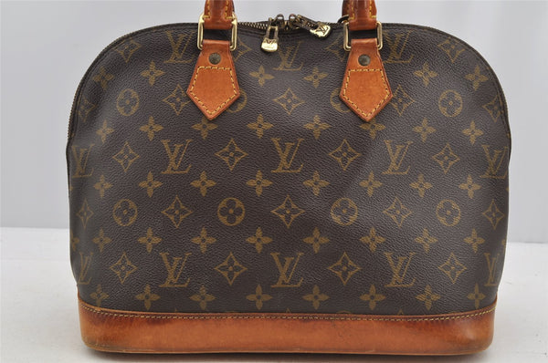 Authentic Louis Vuitton Monogram Alma Hand Bag Purse M51130 LV 5748I
