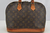 Authentic Louis Vuitton Monogram Alma Hand Bag Purse M51130 LV 5748I