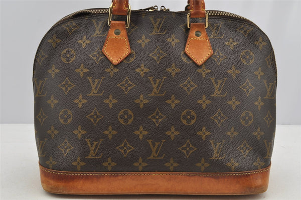 Authentic Louis Vuitton Monogram Alma Hand Bag Purse M51130 LV 5748I