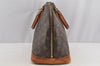 Authentic Louis Vuitton Monogram Alma Hand Bag Purse M51130 LV 5748I