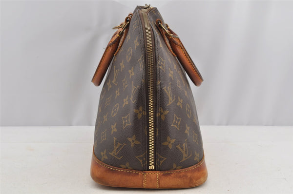 Authentic Louis Vuitton Monogram Alma Hand Bag Purse M51130 LV 5748I