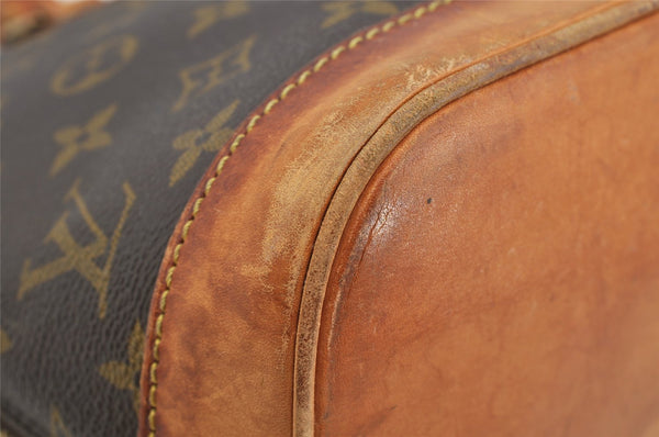 Authentic Louis Vuitton Monogram Alma Hand Bag Purse M51130 LV 5748I
